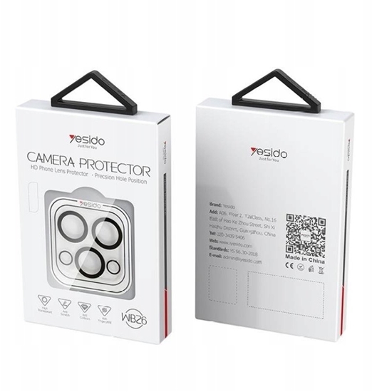 Picture of Yesido Lens Protector WB27 iPhone 15 Pro / 15 Pro Max, SILVER / SREBRNY