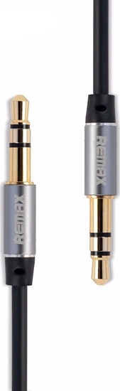 Picture of Kabel Remax Jack 3.5mm - Jack 3.5mm 1m czarny (AKC005231)