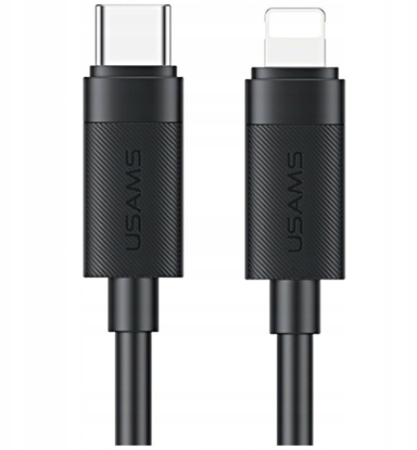 Изображение Kabel USAMS U94 30W USB-C do Lightning   1m czarny