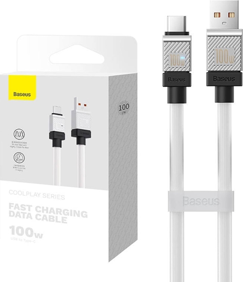 Picture of Kabel USB Baseus USB-A - USB-C 1 m Czarny (CAKW000602)