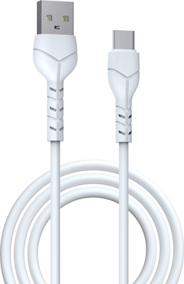 Attēls no Kabel USB Devia Devia kabel Kintone USB - USB-C 1,0 m 2,1A biay