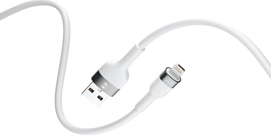 Picture of Kabel USB Forever Kabel Flexible Usb - Lightning 1,0 M 2,4A Biay