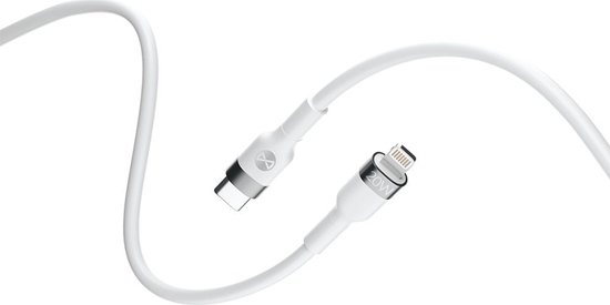Picture of Kabel USB Forever Kabel Flexible Usb-C - Lightning 1,0 M 20W Biay