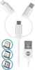 Picture of Kabel USB Forever USB-A - 1 m Biay (T_01625)
