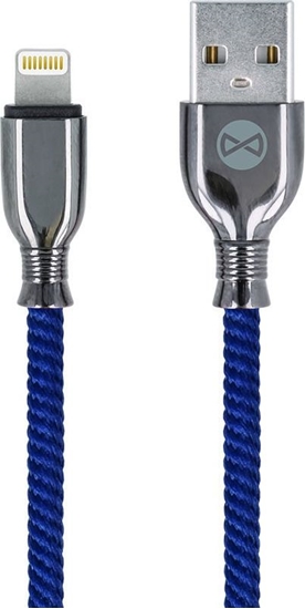 Picture of Kabel USB Forever USB-A - Lightning 1 m Granatowy (72754)