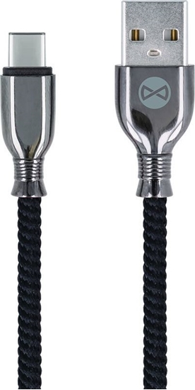 Picture of Kabel USB Forever USB-A - USB-C 1 m Czarny (72759)