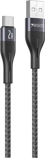 Picture of Kabel USB Yesido yesido Kabel CA121 18W USB-Type-C 1m 2A, BLACK / CZARNY