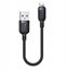 Attēls no Kabel USB Yesido USB-A - Lightning 0.3 m Czarny (YID000555)