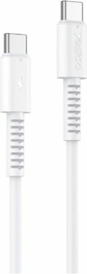Picture of Kabel USB Yesido USB-C - USB-C 1 m Biay (YID000052)