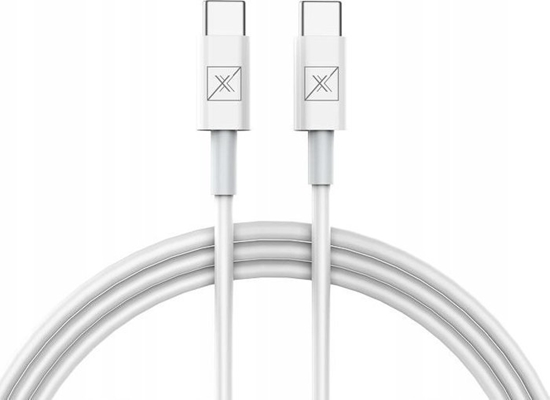 Picture of Kabel USB Maxximus USB-C - USB-C 1 m Biay (PRZ000269)