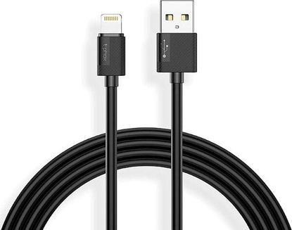 Изображение Kabel USB T-Phox USB-A - Lightning 2 m Czarny (TPN000005)
