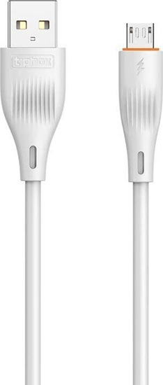 Picture of Kabel USB T-Phox USB-A - microUSB 1 m Biay (TPRZ008322)