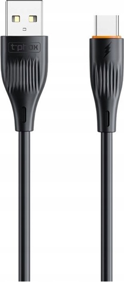 Picture of Kabel USB T-Phox USB-C - 1 m Czarny (TPRZ008325)