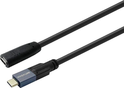 Attēls no Kabel USB VivoLink USB-C male to female 2m