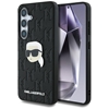 Изображение Karl Lagerfeld Leather Monogram Pin Logo Karl Head Case for Samsung Galaxy S25 Plus