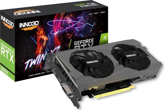 Изображение Karta graficzna Inno3D N30502-06D6-1880VA60 Geforce RTX 3050 ATX GDDR6 - karta graficzna - 6.144 MB