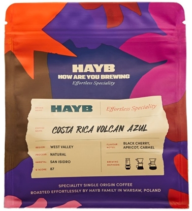Attēls no Kawa ziarnista HAYB Costa Rica Volcan Azul FILTR 250g