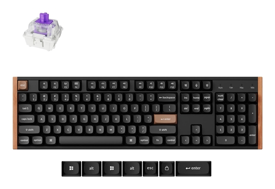Picture of KEYBOARD WRL K10 HE SPECIAL ED/BLACK K10H-F1 KEYCHRON