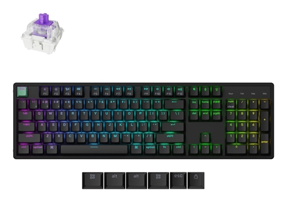 Attēls no KEYBOARD WRL K10 HE/BLACK K10H-J1 KEYCHRON
