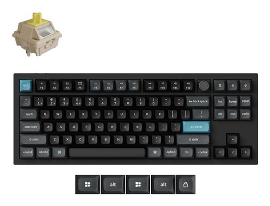 Picture of KEYBOARD WRL Q3 ULTRA/BLACK Q3U-M4 KEYCHRON