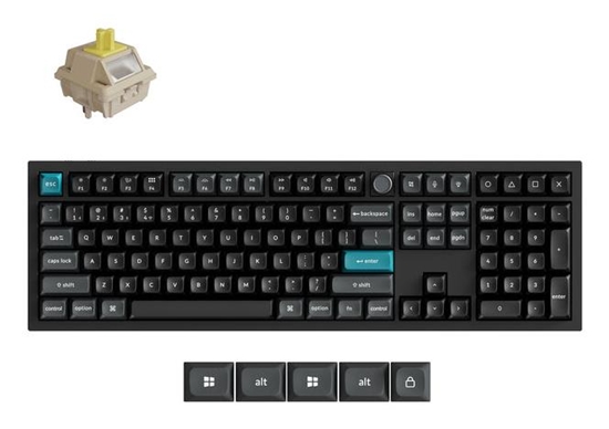 Picture of KEYBOARD WRL Q6 ULTRA/BLACK Q6U-M4 KEYCHRON
