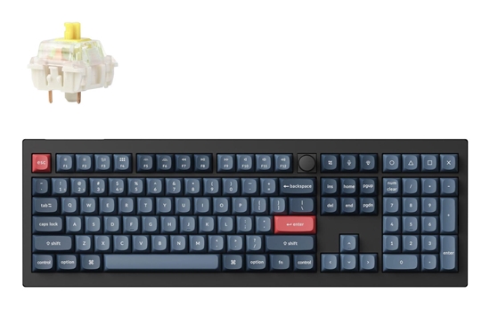 Изображение KEYBOARD WRL V6 MAX/CARBON BLACK V6M-D4 KEYCHRON