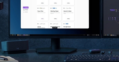 Изображение Klawiatura + mysz Logitech MX Keys S Combo Graphite (920-011607)