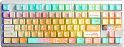 Attēls no Klawiatura Aula F87Pro V2 Ice Blue Magnetic Switch (AUF87PV2-OS-KMICS)