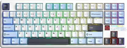 Attēls no Klawiatura Aula F87Pro V2 StarVector (AUF87PV2-GB-SV)