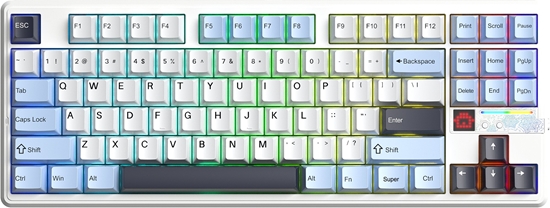 Picture of Klawiatura Aula F87Pro V2 StarVector (AUF87PV2-GB-SV)