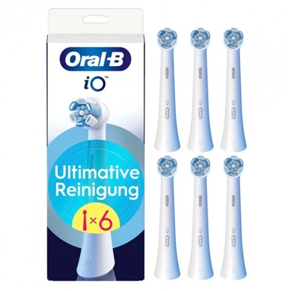 Изображение Kocówka Oral-B Sonic toothbrush head 8700216194761 iO Ultimate Cleaning 6-Pack White