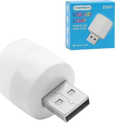 Attēls no Lampka USB Vega LAMPKA USB DENMEN DIODOWA LED ZIMNA DS01>