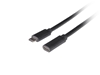 Picture of Przedłużacz USB-C M/F 3.1 0.5m czarny