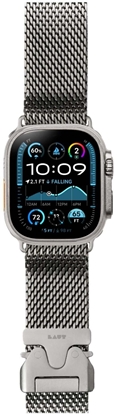 Picture of LAUT SATURN LOOP Titanium woven mesh band for Apple Watch