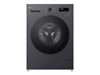 Изображение LG Washing machine | F4X1009NMB | Energy efficiency class A | Front loading | Washing capacity 9 kg | 1400 RPM | Depth 55 cm | Width 60 cm | Display | LED | Steam function | Direct drive | Wi-Fi | Graphite Black