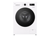 Picture of LG Washing machine | F4X1009NWB | Energy efficiency class A | Front loading | Washing capacity 9 kg | 1400 RPM | Depth 55 cm | Width 60 cm | Display | LED | Steam function | Direct drive | Wi-Fi | White