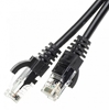 Изображение LSZH | Patch cord | Patch Kabelis | Patch cable | 0.5m | CAT6 | UTP | 50 cm | ElectroBase ® | Melns