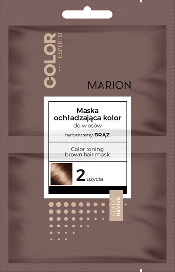Picture of Marion Marion Color Esperto Maska do wosów ochadzajca kolor - farbowany brz 20mlx2