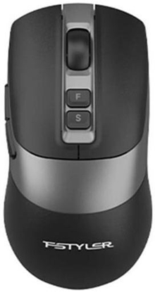 Изображение Mysz A4Tech A4tech FG50S Plus FStyler, bezprzewodowa cicha mysz biurowa, 2,4GHz, czarny