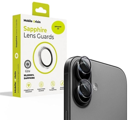 Attēls no Mobile Origin Sapphire Lens guards, clear - iPhone 17