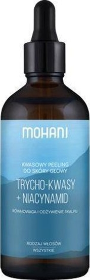 Picture of Mohani Równowacy peeling kwasowy do skóry gowy Trycho-kwasy + Niacynamid 100ml