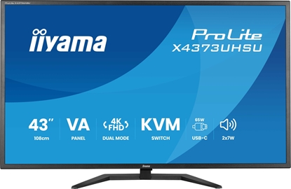 Изображение Monitor iiyama ProLite X4373UHSU-B2