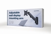 Picture of Monitora stiprinājums Gembird Adjustable Wall Display Mounting Arm 27”