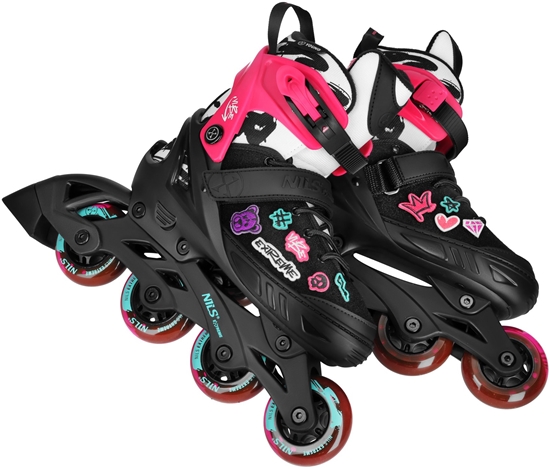 Picture of NA2053A YWOROLKI VIBE RÓOWE ROZM. XS(29-32) NILS EXTREME