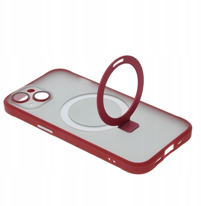 Picture of Nakadka Mag Ring do iPhone 13 6,1" czerwona