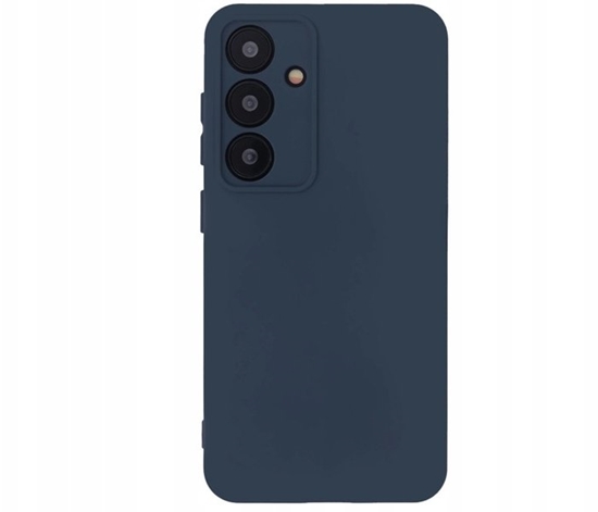 Picture of Nakadka Silicon Soft do Samsung Galaxy S24 Plus ciemnoniebieska