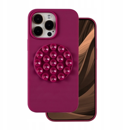 Изображение Nakadka Silicone Stick do iPhone 16 Pro Max 6,9" bordowa