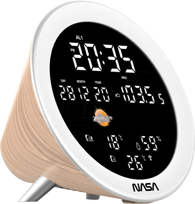 Изображение Nasa WSP1700 wood Weather Station/Speaker BT Ship