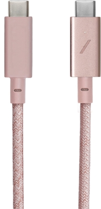 Attēls no Native Union Belt Cable USB-C to USB-C Pro 2,4m Rose