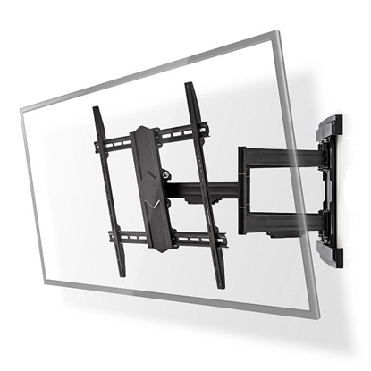 Изображение Nedis TVWM6570BK TV mounts LED / LCD / PLASMA TV / 43-90" / Max 70kg